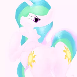 Size: 3000x3000 | Tagged: artist:ab, derpibooru import, featureless crotch, plot, praise the sun, princess celestia, suggestive