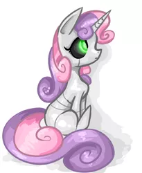 Size: 3274x3997 | Tagged: safe, artist:clrb, derpibooru import, sweetie belle, pony, robot, unicorn, female, filly, foal, hooves, horn, simple background, sitting, solo, sweetie bot, white background