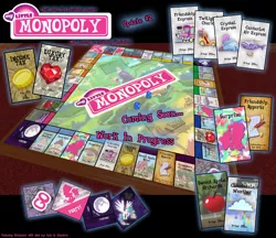 Size: 1920x1658 | Tagged: derpibooru import, mod, monopoly, my little monopoly, safe, tabletop simulator, wip