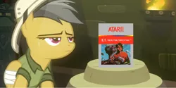 Size: 1280x640 | Tagged: atari 2600, bad treasure, daring do, e.t. the video game, exploitable meme, meme, safe