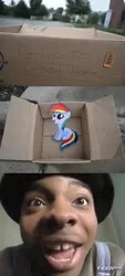 Size: 274x604 | Tagged: dashie meme, derpibooru import, exploitable meme, kel mitchell, kenan and kel, meme, rainbow dash, safe