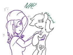 Size: 800x600 | Tagged: safe, artist:storyteller, deleted from derpibooru, derpibooru import, rarity, oc, oc:aryanne, human, /mlp/, anonpone in humanestria, anonymous, comic, cyoa, engrish, humanized, love story, monochrome, nazi, scrunchy face, simple background, sketch, swastika, unhappy, white background