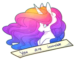 Size: 650x520 | Tagged: safe, artist:captivelegacy, derpibooru import, oc, oc:vivid visions, unofficial characters only, pony, unicorn, female, lies, mare, motivational, positive ponies, solo