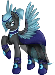 Size: 1024x1383 | Tagged: safe, artist:mondlichtkatze, derpibooru import, oc, oc:blue nightsky, unofficial characters only, solo