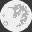 Size: 32x32 | Tagged: safe, artist:sunburn, derpibooru import, grayscale, limited palette, lowres, mare in the moon, monochrome, moon, pixel art, sprite