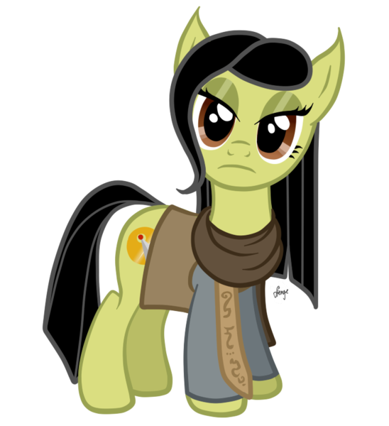 Size: 730x800 | Tagged: safe, artist:hengebellika, derpibooru import, ponified, earth pony, pony, ponified species, simple background, solo, star trek, transparent background, vulcan, vulcan pony