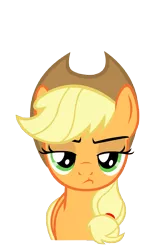 Size: 5475x8125 | Tagged: absurd resolution, applejack, artist:gretsch1962, derpibooru import, pouting, safe, simple background, solo, transparent background, vector