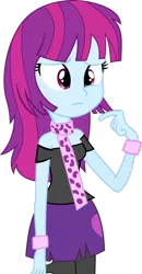 Size: 646x1238 | Tagged: safe, artist:strumfreak, derpibooru import, mystery mint, equestria girls, background human, simple background, solo, transparent background, vector