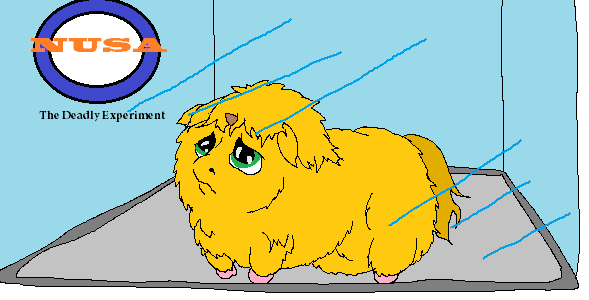 Size: 589x300 | Tagged: artist:artist-kun, derpibooru import, experiment, fluffy pony, fluffy pony foal, impending doom, safe, solo, space