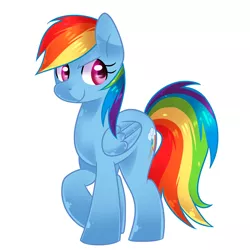 Size: 2000x2000 | Tagged: safe, artist:cinnacake, derpibooru import, rainbow dash, simple background, solo