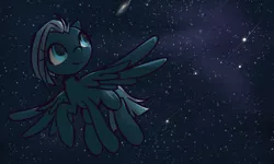 Size: 3341x2001 | Tagged: safe, artist:inlucidreverie, derpibooru import, oc, oc:novagaze, unofficial characters only, pegasus, pony, female, galaxy, mare, solo, stars