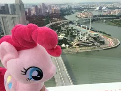 Size: 3264x2448 | Tagged: 4de, artist:rx8racer, derpibooru import, irl, photo, pinkie pie, plushie, ponies around the world, safe, singapore