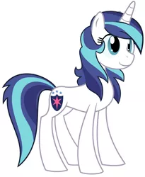 Size: 4264x5200 | Tagged: source needed, safe, artist:evilfrenzy, derpibooru import, shining armor, pony, unicorn, absurd resolution, female, gleaming shield, mare, rule 63, simple background, smiling, solo, vector, white background