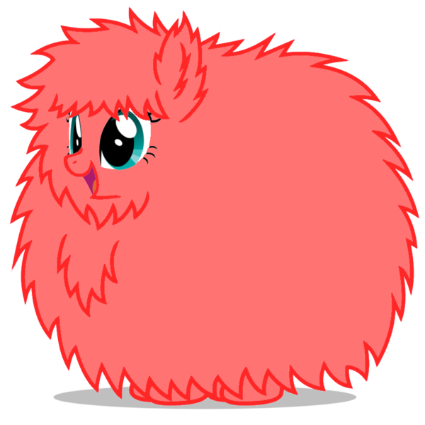 Size: 894x894 | Tagged: artist:mixermike622, derpibooru import, edit, oc, oc:fluffle puff, recolor, red, safe, simple background, solo, transparent background, unofficial characters only, vector