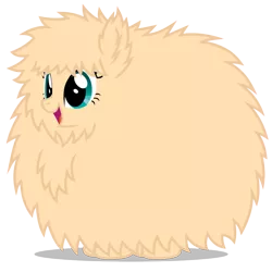 Size: 894x894 | Tagged: artist:mixermike622, brown, derpibooru import, edit, oc, oc:fluffle puff, open mouth, recolor, safe, simple background, smiling, solo, transparent background, unofficial characters only, vector