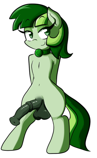 Size: 595x962 | Tagged: explicit, artist:greenpone-darkcorner, derpibooru import, oc, oc:dainty drawn, unofficial characters only, semi-anthro, big balls, big penis, horsecock, huge balls, huge penis, image, male, nudity, penis, png, simple background, solo, solo male, transparent background, trap