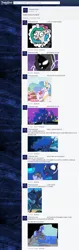 Size: 679x2137 | Tagged: blame my sister, cake, canterlock, children of the night, derpibooru import, dolphin, doofus, facebook, gamer luna, nightmare night, old spice, princess celestia, princess luna, safe