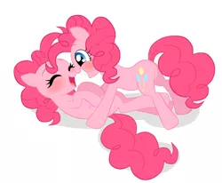 Size: 1000x822 | Tagged: artist:momo, clone, derpibooru import, pinkie pie, safe, self ponidox