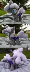 Size: 789x1865 | Tagged: safe, artist:bakufoon, derpibooru import, oc, oc:sirocca, unofficial characters only, bat pony, pony, irl, photo, plushie