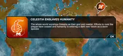 Size: 770x350 | Tagged: derpibooru import, enslaved, game screencap, grimdark, human, plague inc, plague inc evolved, plague inc:evolved, tyrant celestia