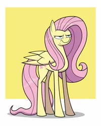 Size: 1200x1500 | Tagged: annoyed, artist:citrusking46, derpibooru import, fluttershy, safe, solo