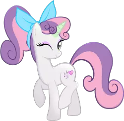Size: 10615x10305 | Tagged: absurd resolution, .ai available, artist:rainbownspeedash, bow, derpibooru import, older, ponytail, safe, simple background, solo, sweetie belle, transparent background, vector
