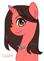 Size: 391x547 | Tagged: artist:c-minded, clara oswin oswald, derpibooru import, doctor who, pixiv, ponified, safe, solo