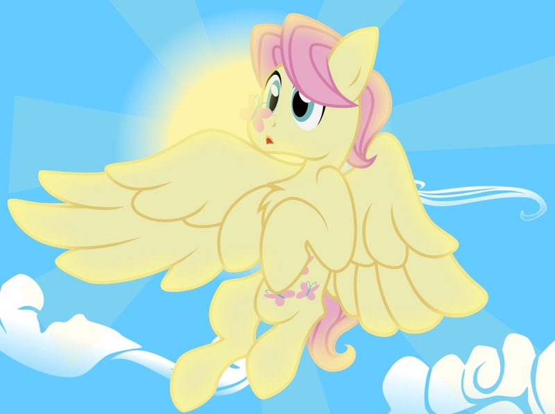 Size: 944x704 | Tagged: artist:nekosnicker, butterfly, butterscotch, derpibooru import, fluttershy, rule 63, safe, solo