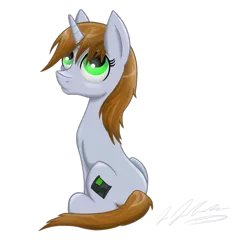 Size: 1280x1227 | Tagged: safe, artist:tsand106, derpibooru import, oc, oc:littlepip, unofficial characters only, pony, unicorn, fallout equestria, fanfic, fallout, fanfic art, female, hooves, horn, mare, simple background, solo, transparent background