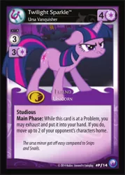 Size: 248x346 | Tagged: canterlot nights, card, ccg, derpibooru import, enterplay, mlp trading card game, safe, twilight sparkle
