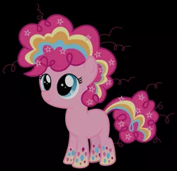 Size: 1287x1244 | Tagged: cute, derpibooru import, filly, pinkie pie, rainbow power, safe, solo