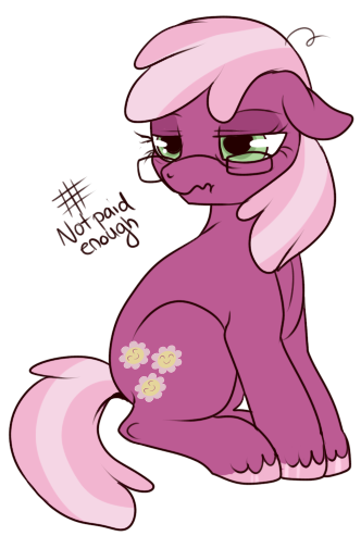 Size: 332x493 | Tagged: safe, artist:lulubell, derpibooru import, cheerilee, earth pony, pony, :t, female, floppy ears, frown, glare, glasses, grumpy, hoof fluff, lidded eyes, mare, scrunchy face, simple background, sitting, solo, tired, transparent background, unamused, unshorn fetlocks, wavy mouth