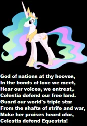 Size: 244x353 | Tagged: derpibooru import, god defend new zealand, national anthem, new zealand, ponified, princess celestia, safe, text