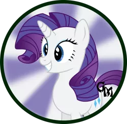 Size: 1024x1001 | Tagged: artist:koonzypony, button, derpibooru import, happy, rarity, safe