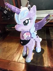 Size: 720x960 | Tagged: artist:lucaspratt, aurora, derpibooru import, irl, photo, plushie, princess luna, safe, solo