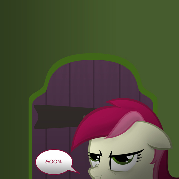 Size: 700x700 | Tagged: safe, artist:stylus, author:novelty, derpibooru import, roseluck, solo, soon, thedoctorandroseluck, tumblr