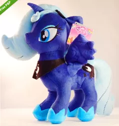 Size: 469x493 | Tagged: :3, artist:onlyfactory, bootleg, chinese text, derpibooru import, ebay, irl, photo, plushie, princess luna, s1 luna, safe, solo