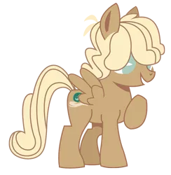 Size: 759x777 | Tagged: artist:dbkit, cute, derpibooru import, filly, oc, oc:sandy shell, offspring, open mouth, parent:derpy hooves, parent:hoops, parents:ditzyhoops, raised hoof, safe, simple background, smiling, transparent background, unofficial characters only, vector