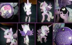 Size: 3020x1912 | Tagged: artist:lucaspratt, aurora, derpibooru import, irl, photo, plushie, princess luna, review, safe, solo