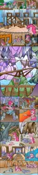 Size: 850x3886 | Tagged: artist:jberg18, bat, comic, derpibooru import, diamond dog, injured, limestone pie, marble pie, mine, pinkie pie, safe, the story of pinkie pie