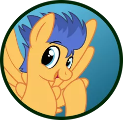 Size: 1024x1001 | Tagged: artist:koonzypony, button, derpibooru import, flash sentry, happy, safe