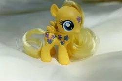 Size: 4272x2848 | Tagged: safe, artist:tiellanicole, derpibooru import, dancing butterflies, brushable, custom, filly, g1, g1 to g4, generation leap, irl, photo, solo, toy