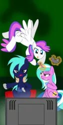 Size: 2000x3968 | Tagged: artist:masem, bronycon, bronycon mascots, controller, derpibooru import, hoofevent, oc, oc:blank canvas, oc:hoof beatz, oc:mane event, safe, unofficial characters only, vector, video game