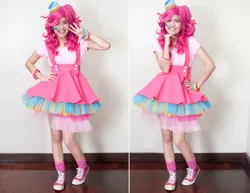 Size: 1000x770 | Tagged: safe, artist:patdes, derpibooru import, pinkie pie, human, cosplay, irl, irl human, photo