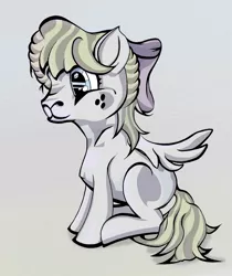 Size: 1089x1298 | Tagged: safe, artist:lulilulilaj, derpibooru import, oc, unofficial characters only, blank flank, cute, filly, solo