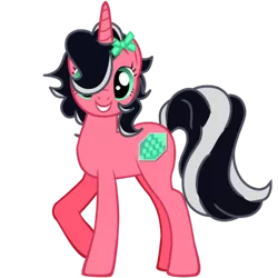 Size: 500x500 | Tagged: aesthetics, album parody, derpibooru import, macintosh plus, oc, oc:floral shoppe, ponified, pony creator, safe, simple background, solo, transparent background, unofficial characters only, vaporwave, vector