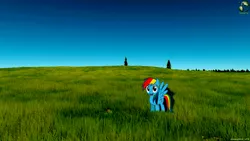 Size: 1280x720 | Tagged: safe, artist:maxsior670, derpibooru import, rainbow dash, anteworld, outerra, solo