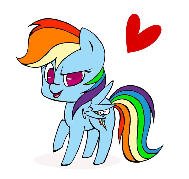 Size: 1721x1628 | Tagged: artist:liliana362, chibi, derpibooru import, rainbow dash, safe, solo