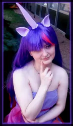 Size: 430x742 | Tagged: artist:nyahproductions, cosplay, derpibooru import, human, irl, irl human, photo, safe, twilight sparkle