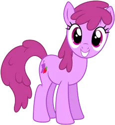 Size: 2037x2200 | Tagged: artist:bluemeganium, berrybetes, berry punch, berryshine, cute, derpibooru import, happy, looking at you, safe, simple background, solo, transparent background, vector